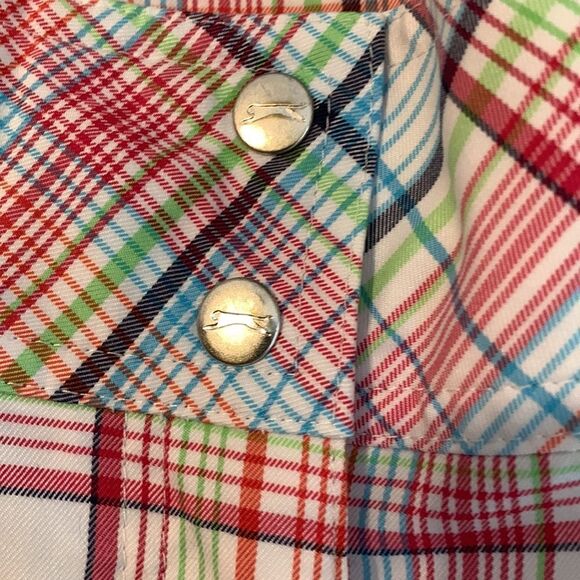 Slazenger Size 4 plaid Golf shorts - Picture 3 of 10